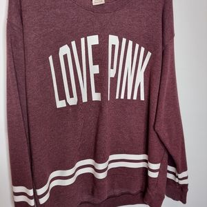 PINK Victoria's Secret PINK LOVE Varsity Large